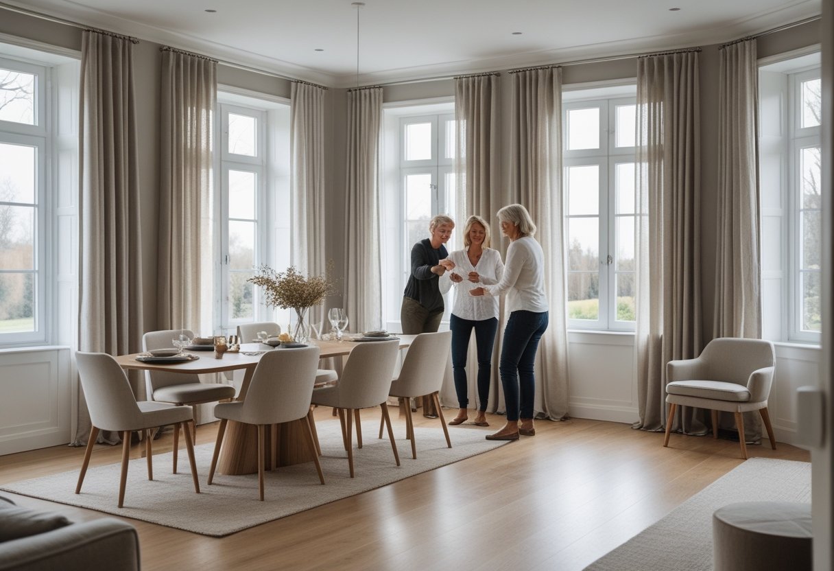 Saadan skaber du den perfekte spisestue med gardiner i Haderslev