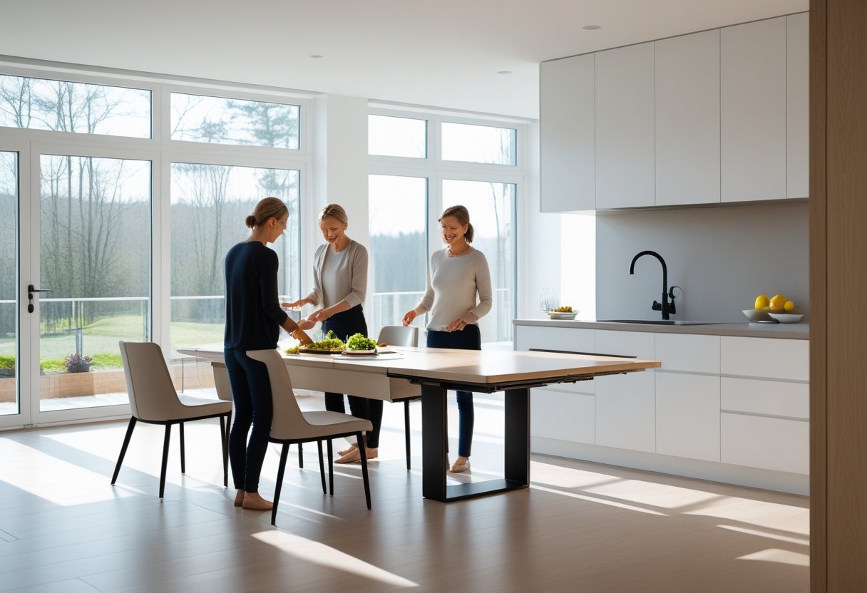 Sådan skaber du det perfekte spiseområde med multifunktionelle møbler og smarte vandhaner